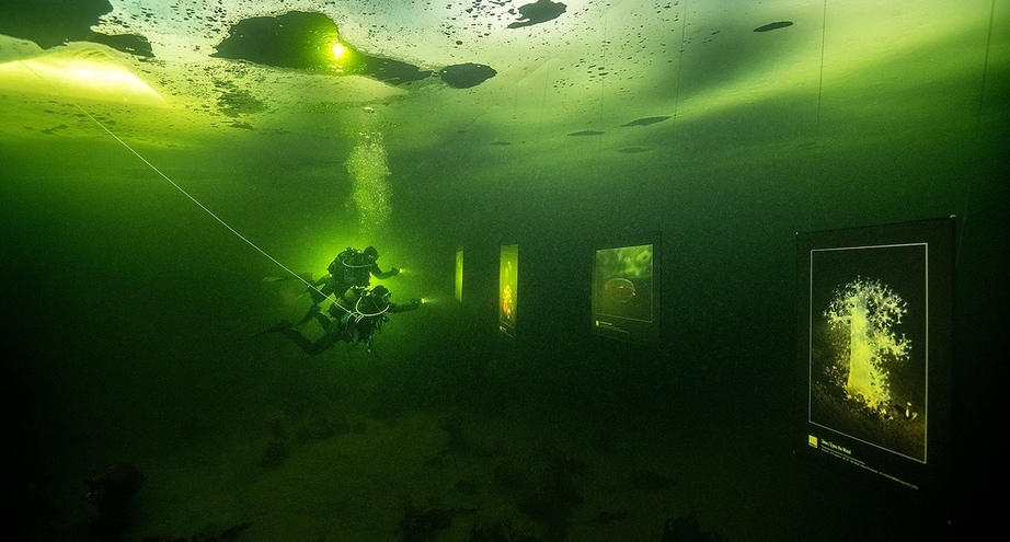 The world’s first ever permanent underwater art gallery.